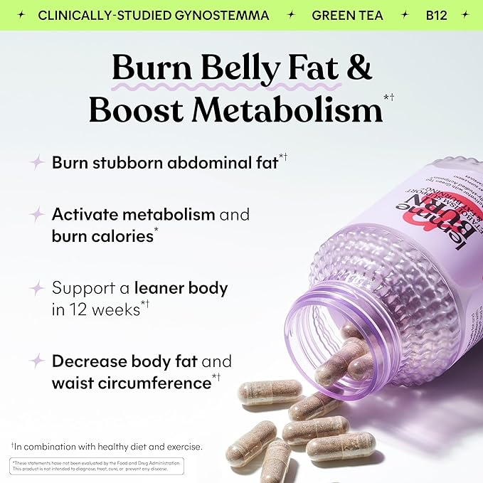 Lemme Burn Belly Fat Capsules, Clinically Studied AMPK Metabolic Activator - Image 2