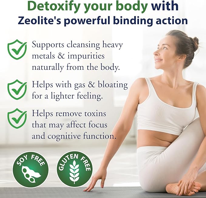 Heiltropfen Zeolite Powder | Dietary Supplement 1 Pound - 454 g | Detox | - Image 3