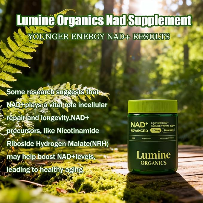 1PCSLumine Organics NAD+ Supplement - Image 2