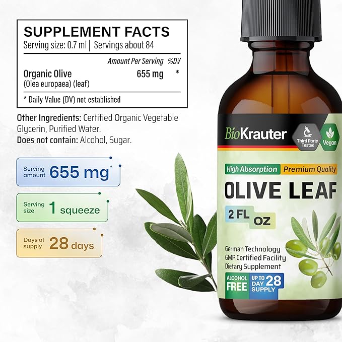 BIO KRAUTER® Olive Leaf Extract - Image 3
