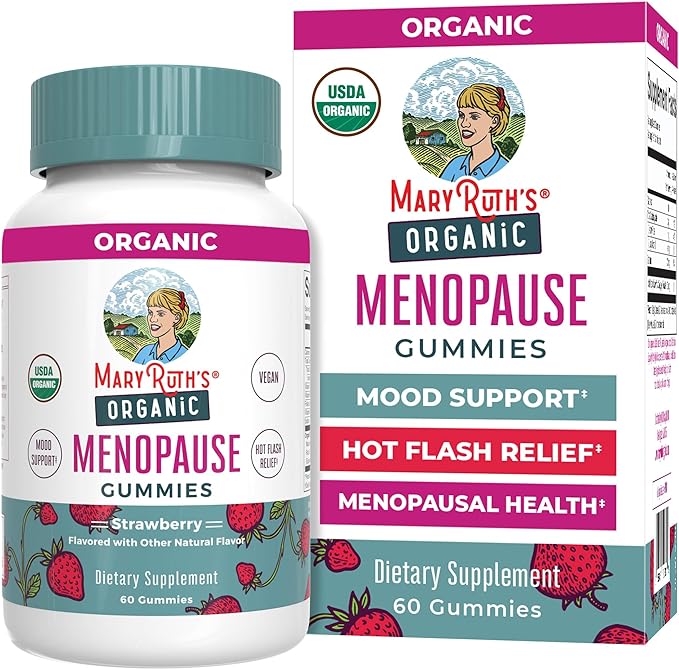 Organic Menopause Gummies by MaryRuth's | Menopause Supplements by MaryRuthOrganics