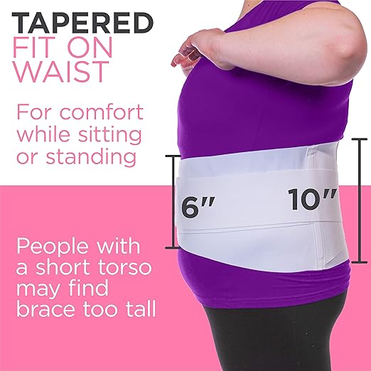 BraceAbility Plus Size Women's Back Brace - Image 5