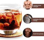 Kidney Tea Formula Ginseng Five Treasures Tea, Chinese Traditional Natural - Image 2