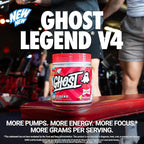 GHOST Legend Pre Workout Powder, Sonic Cherry Limeade - Image 2