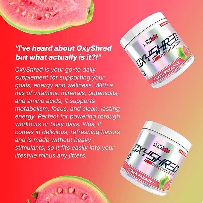 EHP Labs OxyShred Pre Workout Powder & Shredding Supplement - Image 6