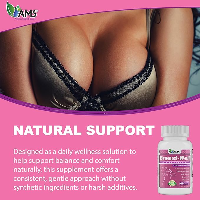 America Medic & Science BreastWell – Herbal Support Supplement - Image 5