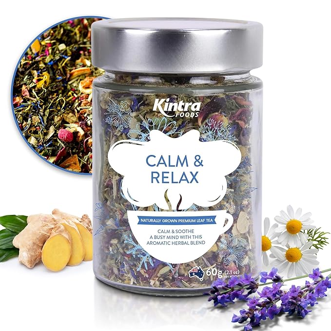 Kintra Foods Calm & Relax Loose Leaf | Herbal Blend by Unknown