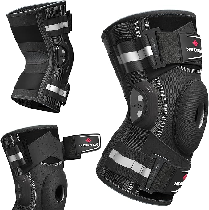 NEENCA Professional Knee Brace for Knee Pain, Hinged Knee Support - Image 2