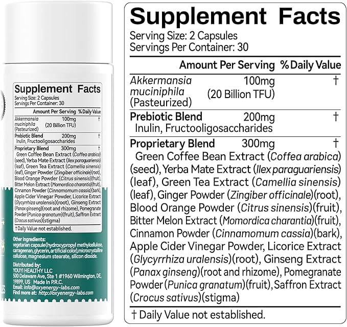 OxyEnergy GLP-1 Supplement Weight Management - Image 6