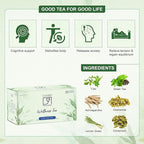 Dabri Sleep Easy Wellness Tea Bags | 32 Pyramid Bags | Bedtime Tea - Image 4