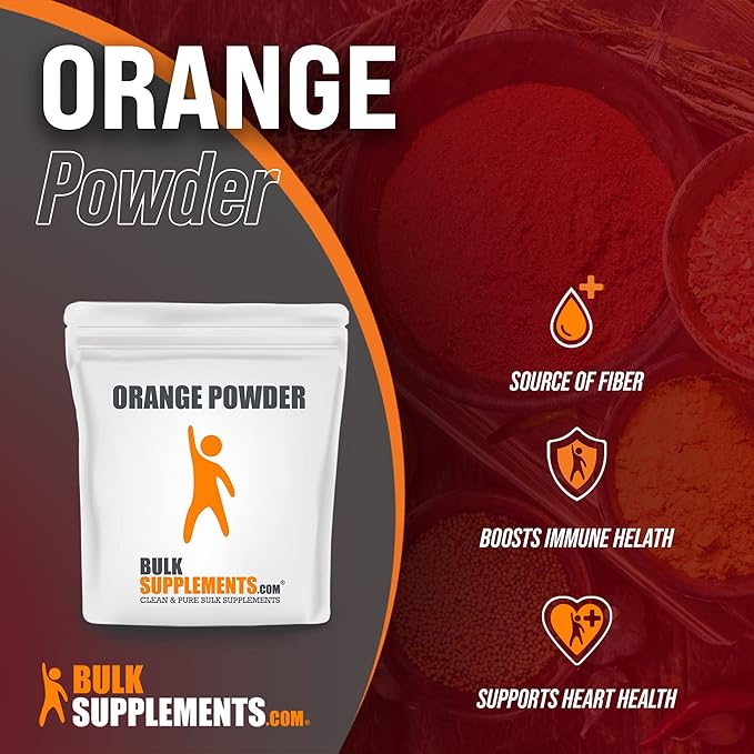 BulkSupplements.com Orange Powder - Image 3