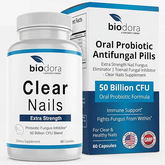 Oral Probiotic Antifungal Pills by Biodora