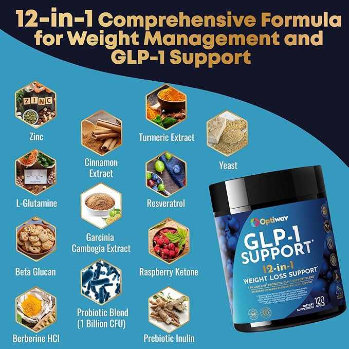 GLP-1 Support Probiotic Weight Loss Supplement - Image 3