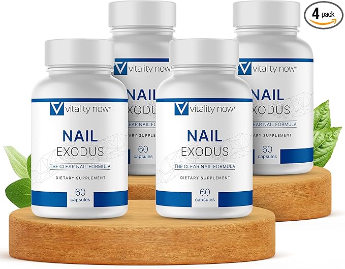 Nail Exodus - Premium Formula for Healthier Nails & Feet - 60 Capsules by VitalityNow