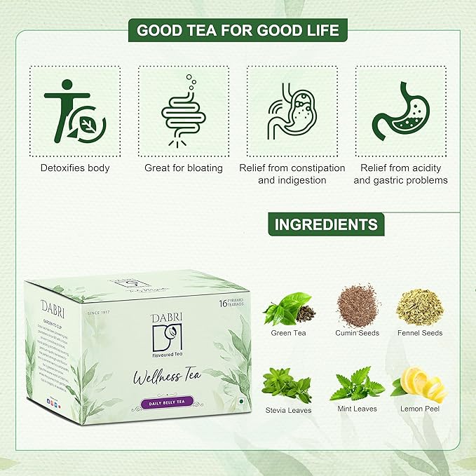Dabri Daily Belly Wellness Tea Bags 16pcs | Great - Image 4