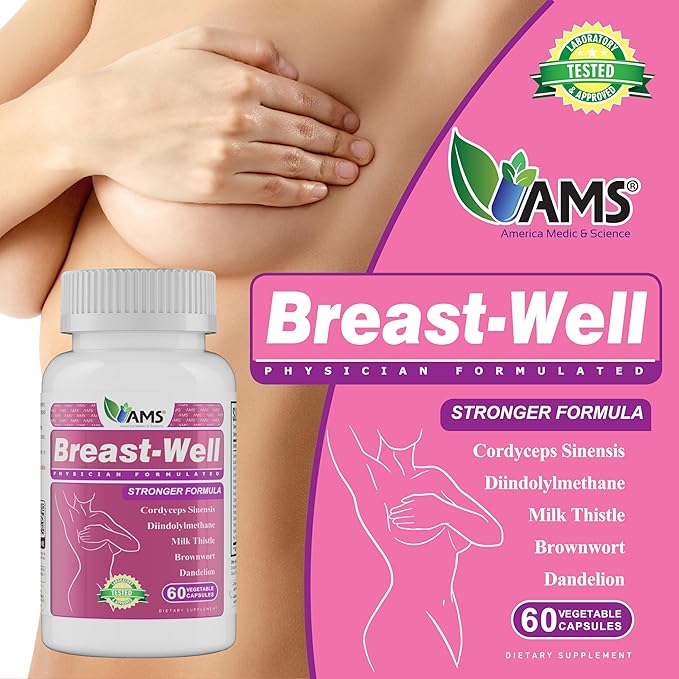 America Medic & Science BreastWell – Herbal Support Supplement - Image 4