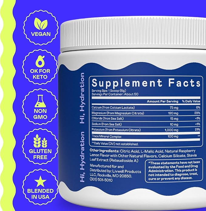 Hi-Lyte Keto K1000 Electrolyte Powder | Raspberry Lemon | Hydration Supplement - Image 4