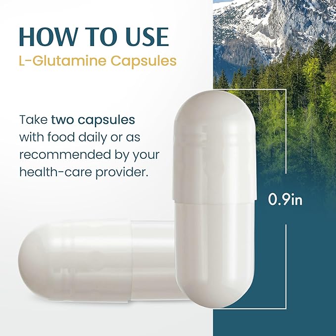 Vykee Nutrition L-Glutamine Capsules - Image 5