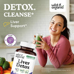 Wild & Organic Liver Detox Cleanse Capsules - Image 2