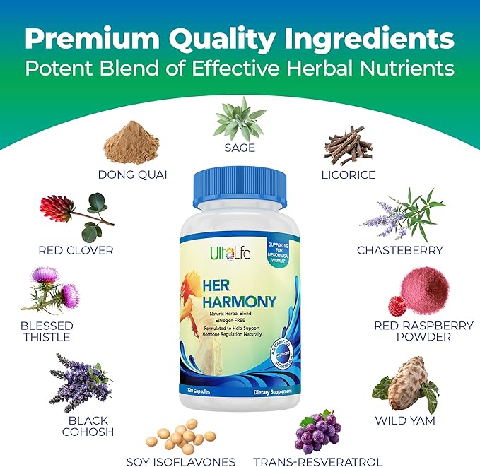 UltaLife Her Harmony Menopause Supplements - Image 3
