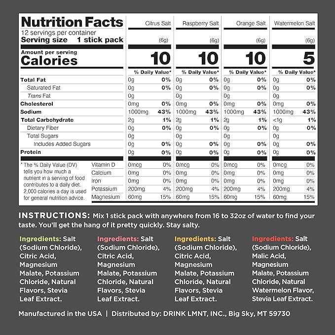 LMNT Zero Sugar Electrolytes - Image 2