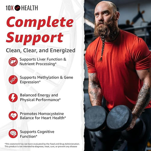 10X Health TMG Supplements - Image 2