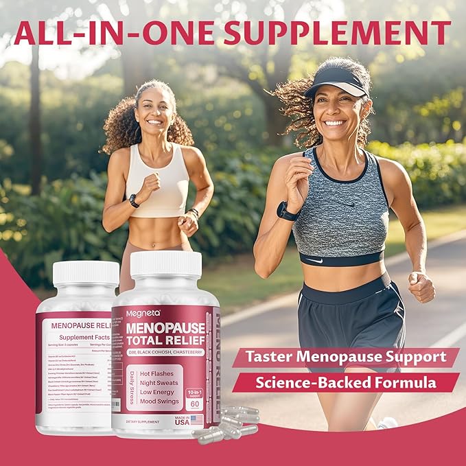 Menopause Supplements for Women, Support Hot Flashes & Night Sweats, - Image 4