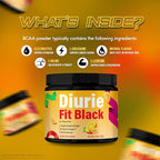 Diurie Fit Black Powder – Premium Brazil-Inspired Formula - Image 6