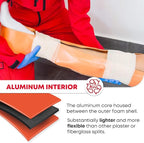 Ever Ready First Aid Universal Aluminum Splint, 24 Inch Rolled - Image 3