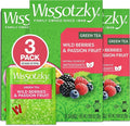 Wissotzky Wild Berries & Passion Fruit Green Tea | Antioxidant Rich | Tropical by WISSOTZKY