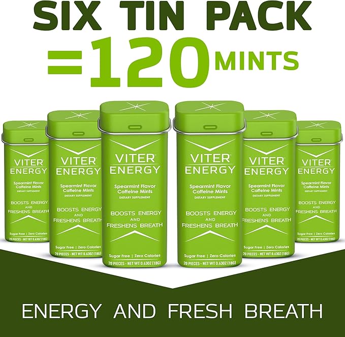 Viter Energy 40mg Caffeine Mints - Image 8