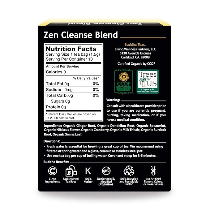 Buddha Teas Organic Zen Cleanse Blend - Image 2