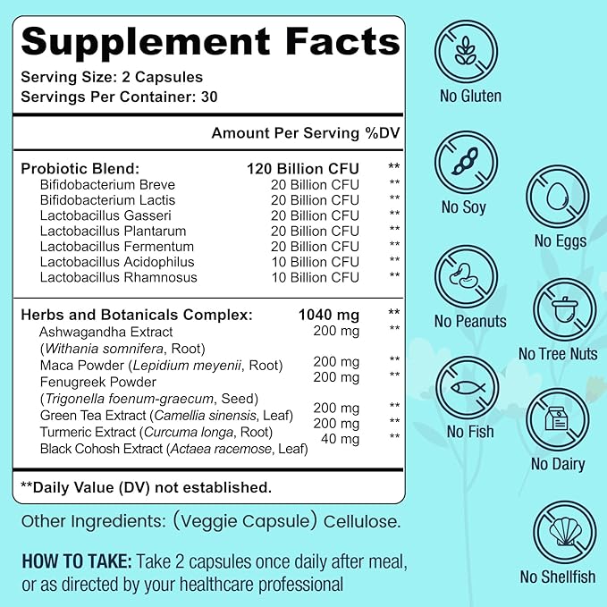 120 Billion CFU Probiotic - Image 2