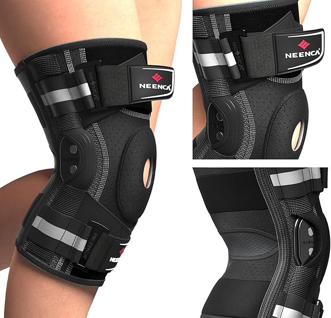 NEENCA Professional Knee Brace for Knee Pain, Hinged Knee Support - Image 4