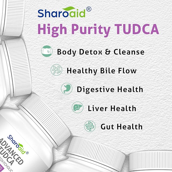 TUDCA Liver Support Supplements 1200 mg-Third Party Tested-Bile Salts - Image 5