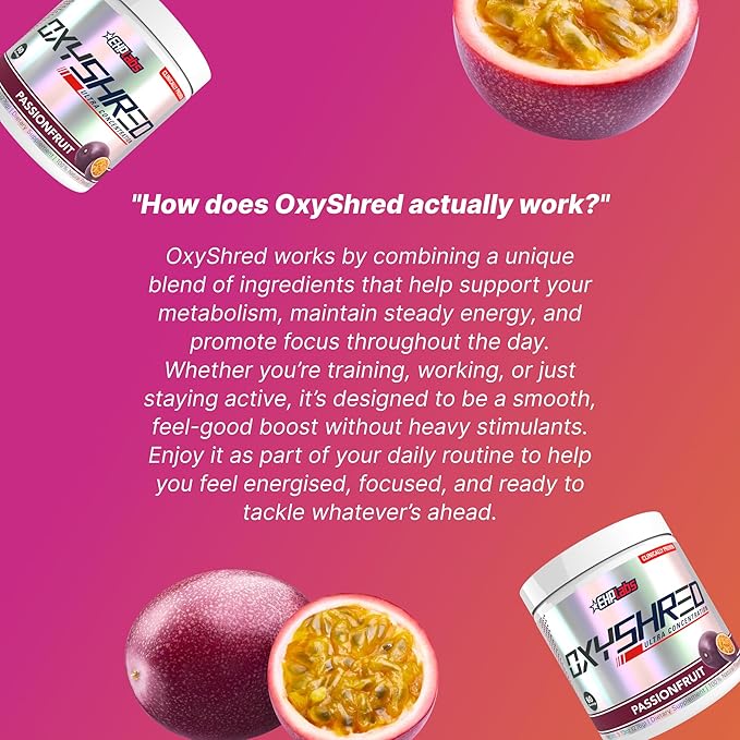 EHP Labs OxyShred Pre Workout Powder & Shredding Supplement - Image 7