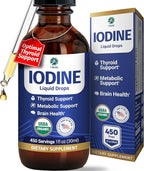 1 Body Iodine Liquid Drops – Potassium Iodide Drops – Organic Iodine Supplement by 1Body