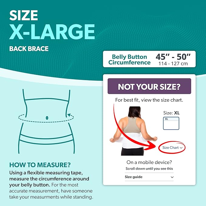 BraceAbility Plus Size XL Bariatric Back Brace - Image 2