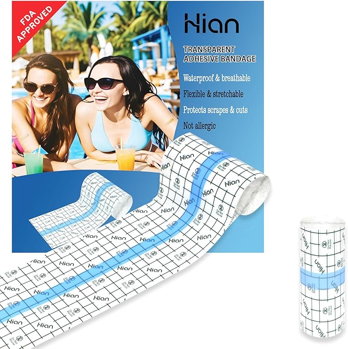 Hion F.D.A Approved Tattoo Aftercare Waterproof Bandage Transparent Film by Hion