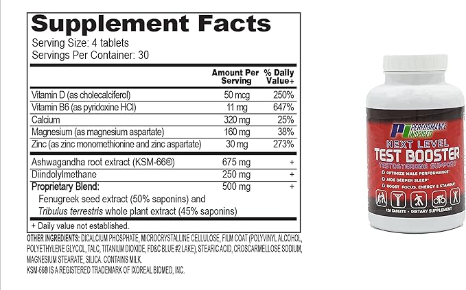 PERFORMANCE INSPIRED Next Level Test Booster – Testosterone Support – - Image 6