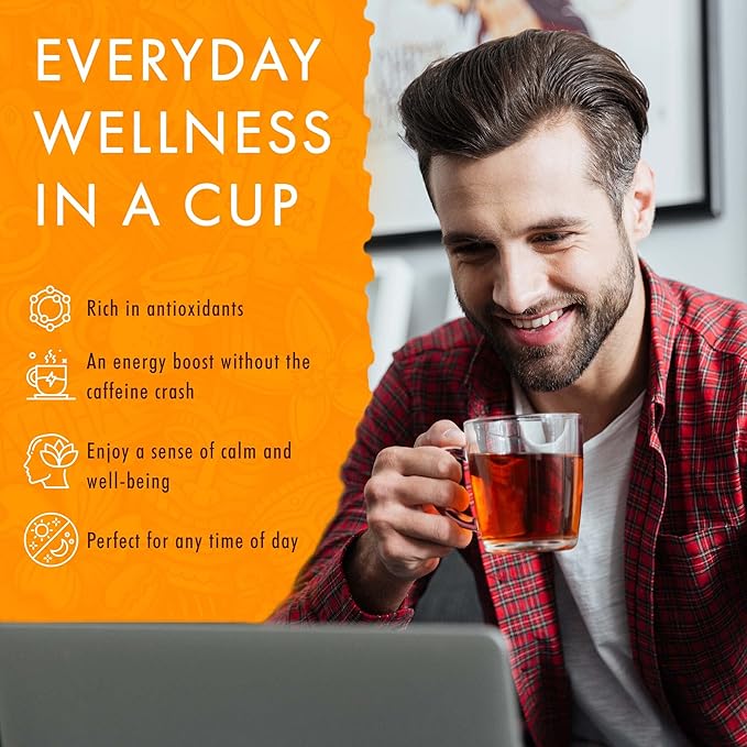 Olena Turmeric Tea, Herbal Green Tea Blend, All-Natural and Antioxidant-Rich - Image 6