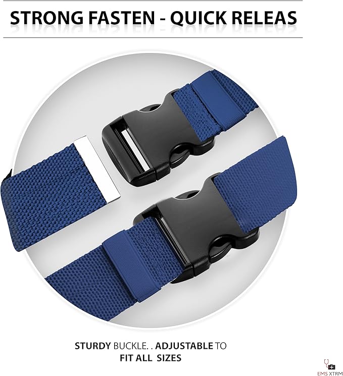 EMS XTRM Gait Belts for Seniors, Belt to Lift Elderly Standing Assist Aid Quick - Image 4