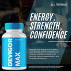 IDEAL PERFORMANCE Devigor Max Capsules, Devigor Max Supplement Pills, - Image 5