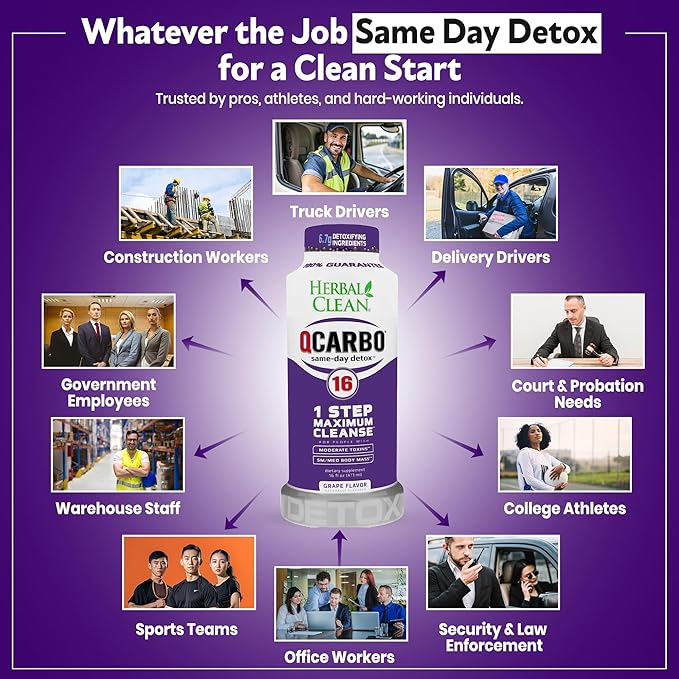 Herbal Clean Qcarbo16 Same-Day Detox Cleanse Drink - Image 2