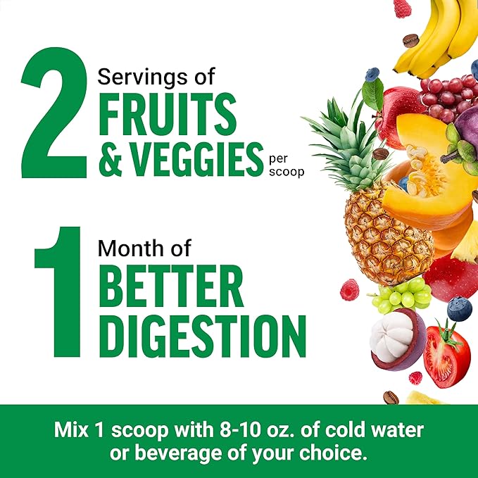 Smarter Greens Superfoods + Energy Powder, Probiotics, Digestive Enzymes - Image 5