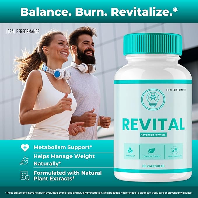 Revital Capsules, Premium Revital Supplement Pills Advanced Formula - Image 5