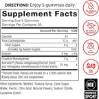 Force Factor Creatine Monohydrate Gummies, NSF Certified, 5g Dose - Image 5