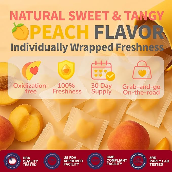 Peach8 BBL Booty Gummies for Womens Hip Butt & Curves MAX Formula PLUS 2x - Image 4