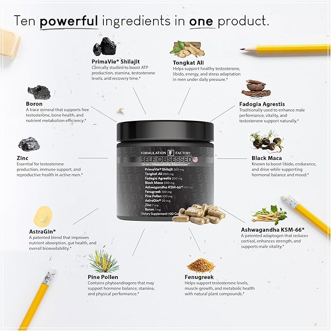 Formulation Factory Self Obsessed Maxxed Male Support - Image 4