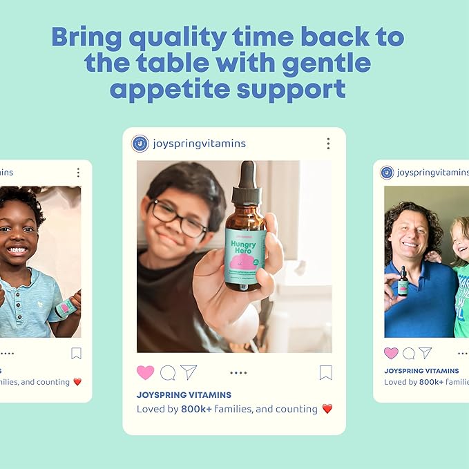 JoySpring Appetite Booster for Kids Ages 3+ | Natural Weight Gain - Image 4